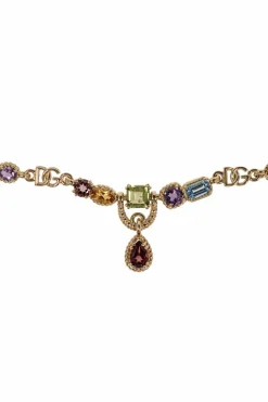 Dolce & Gabbana GOLD Necklace with gemstones