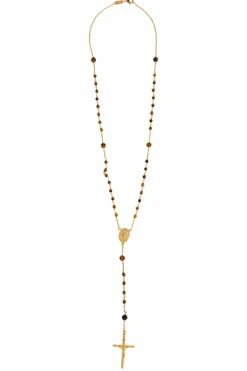 Dolce & Gabbana GOLD Necklace with religious motif