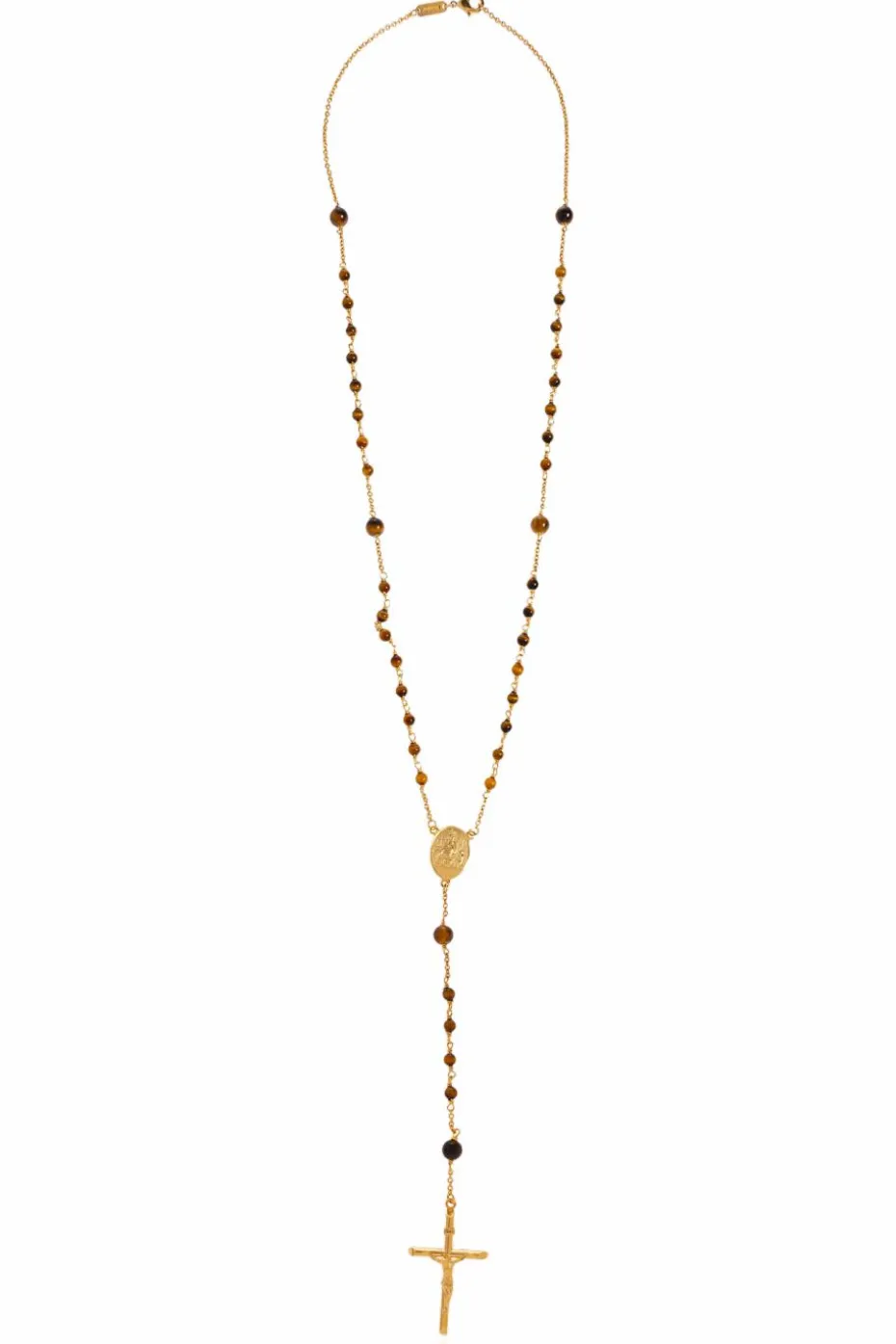 Dolce & Gabbana GOLD Necklace with religious motif
