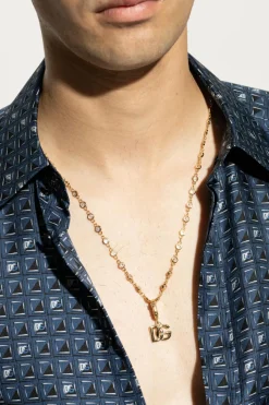 Dolce & Gabbana GOLD Pendant with logo