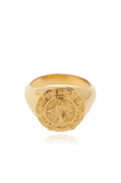Dolce & Gabbana GOLD Ring with religious motif