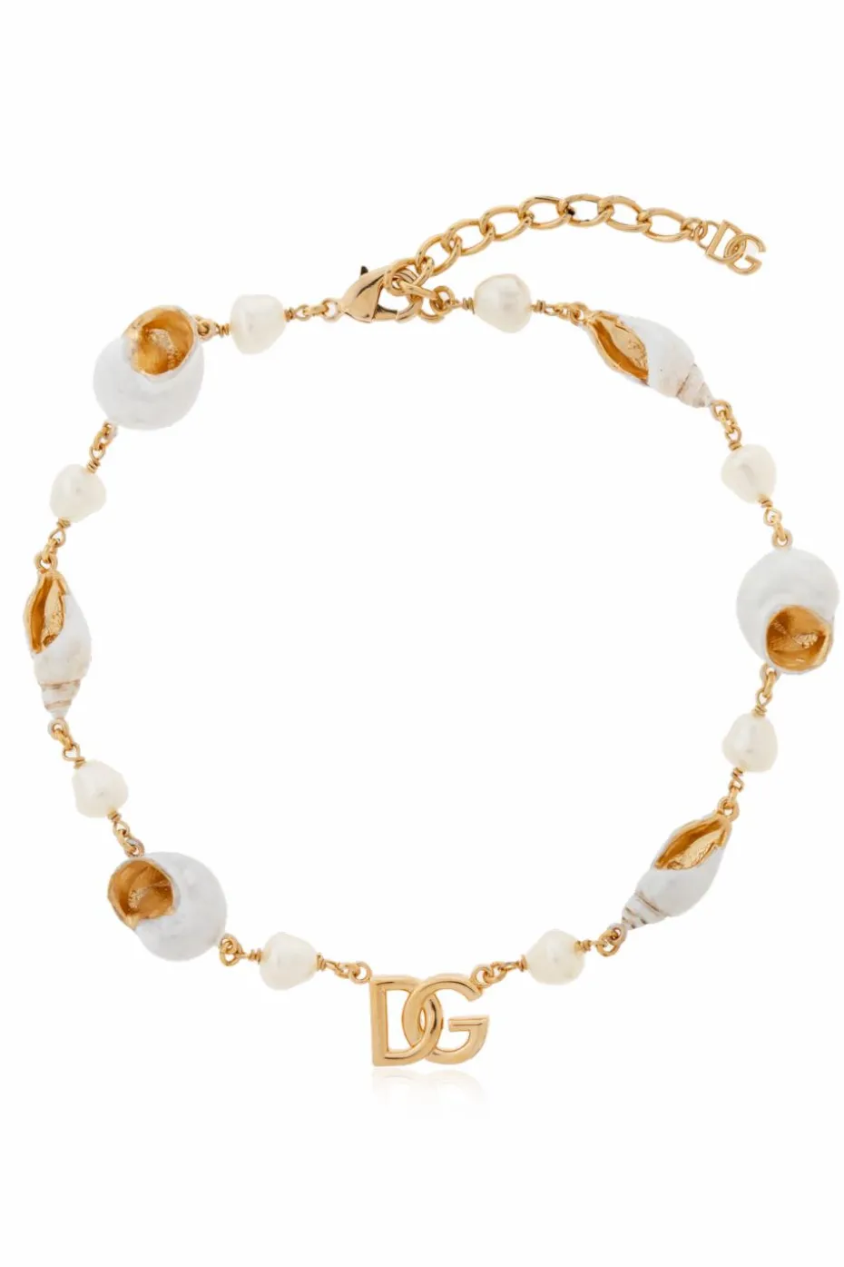 Dolce & Gabbana GOLD Short necklace with appliqués