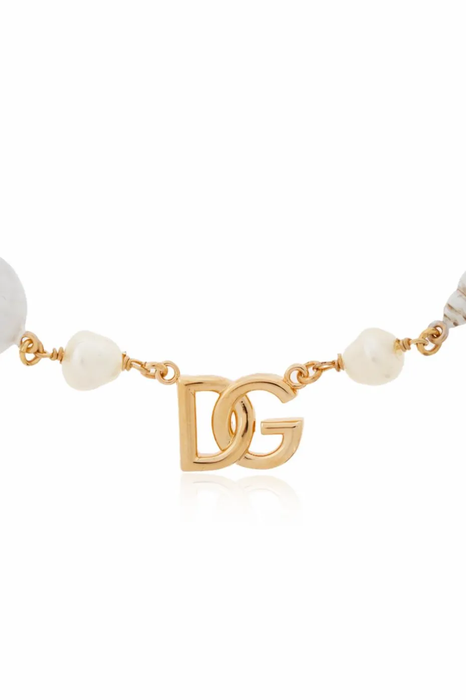 Dolce & Gabbana GOLD Short necklace with appliqués