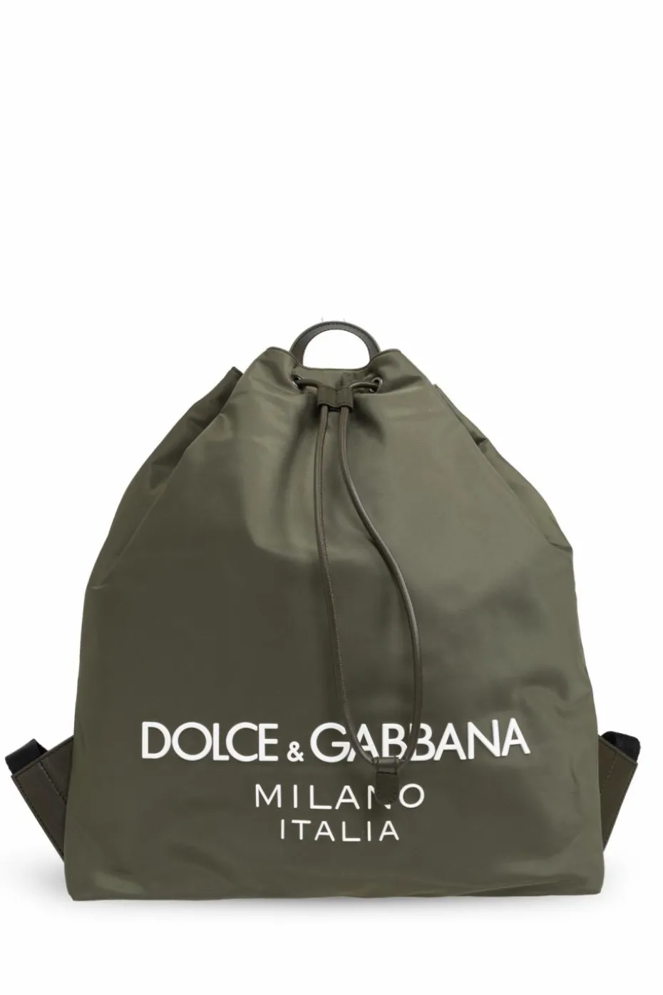 Dolce & Gabbana GREEN Backpack with logo