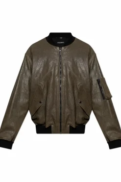Dolce & Gabbana GREEN Jacket type bomber