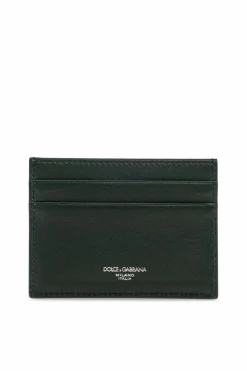 Dolce & Gabbana GREEN Leather card holder