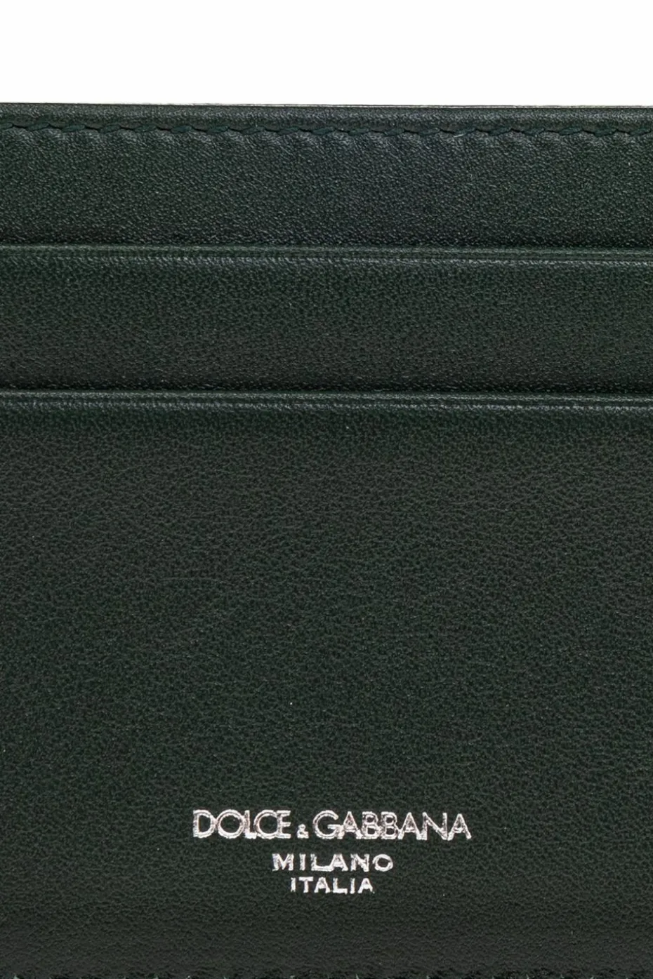 Dolce & Gabbana GREEN Leather card holder