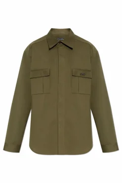 Dolce & Gabbana GREEN Shirt with logo