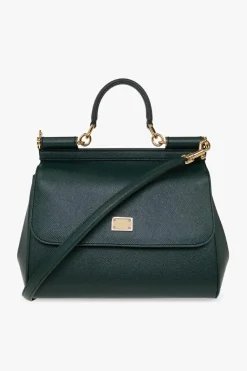 Dolce & Gabbana GREEN ‘Sicily Large’ shoulder bag
