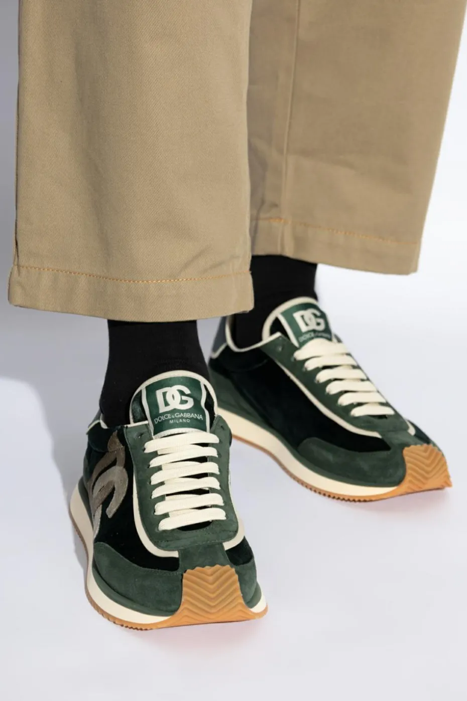 Dolce & Gabbana GREEN Sneakers DG Cushion