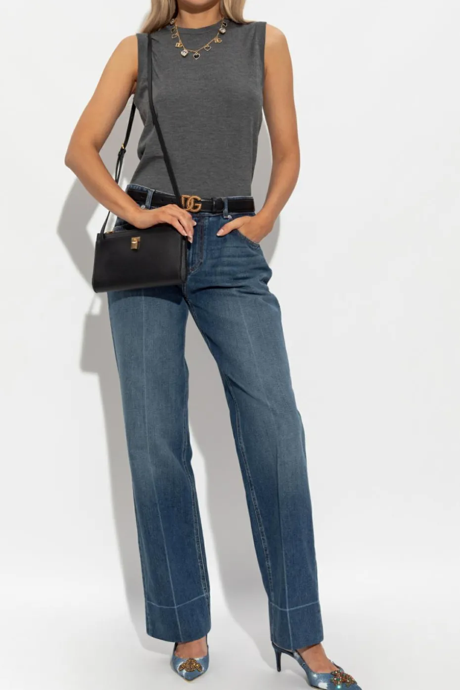 Dolce & Gabbana GREY Cashmere vest