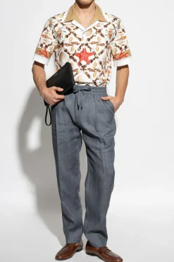 Dolce & Gabbana GREY Creased trousers