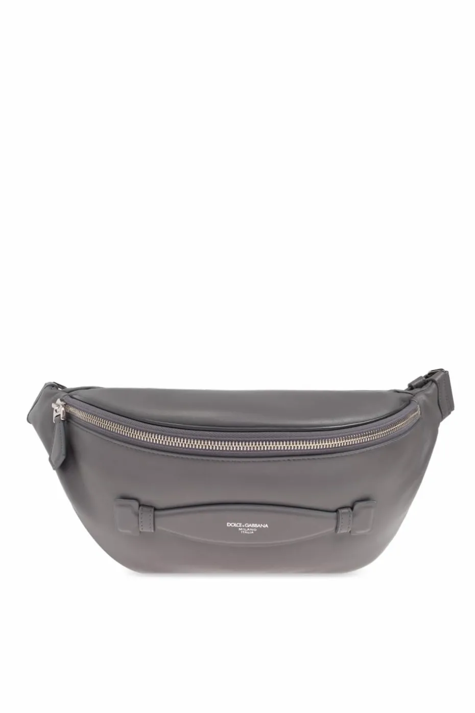 Dolce & Gabbana GREY Leather belt bag