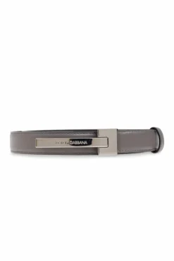Dolce & Gabbana GREY Leather belt