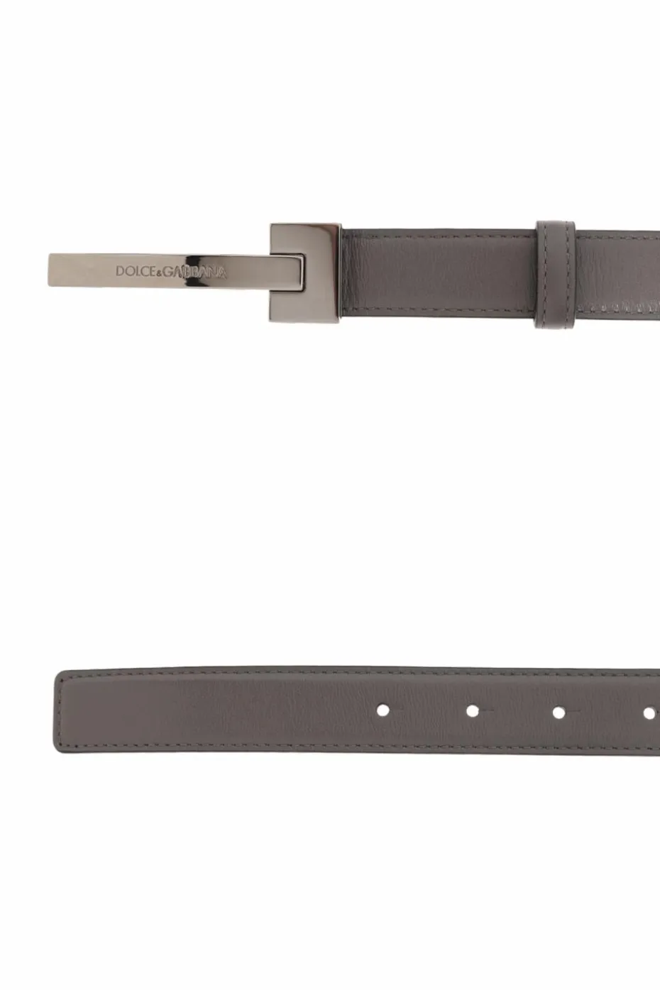 Dolce & Gabbana GREY Leather belt