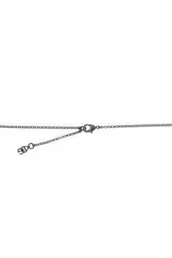 Dolce & Gabbana GREY Necklace with a pendant in the shape of a logo