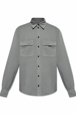 Dolce & Gabbana GREY Shirt with pockets