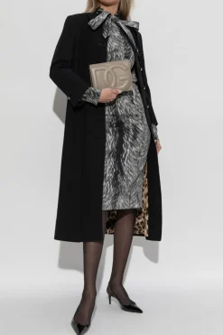 Dolce & Gabbana GREY Silk skirt