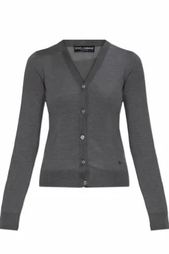 Dolce & Gabbana GREY Silk cardigan