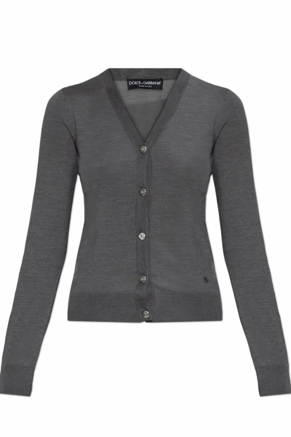 Dolce & Gabbana GREY Silk cardigan