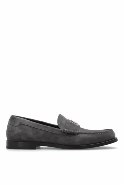 Dolce & Gabbana GREY Suede loafers