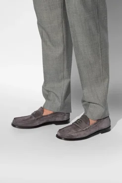 Dolce & Gabbana GREY Suede loafers