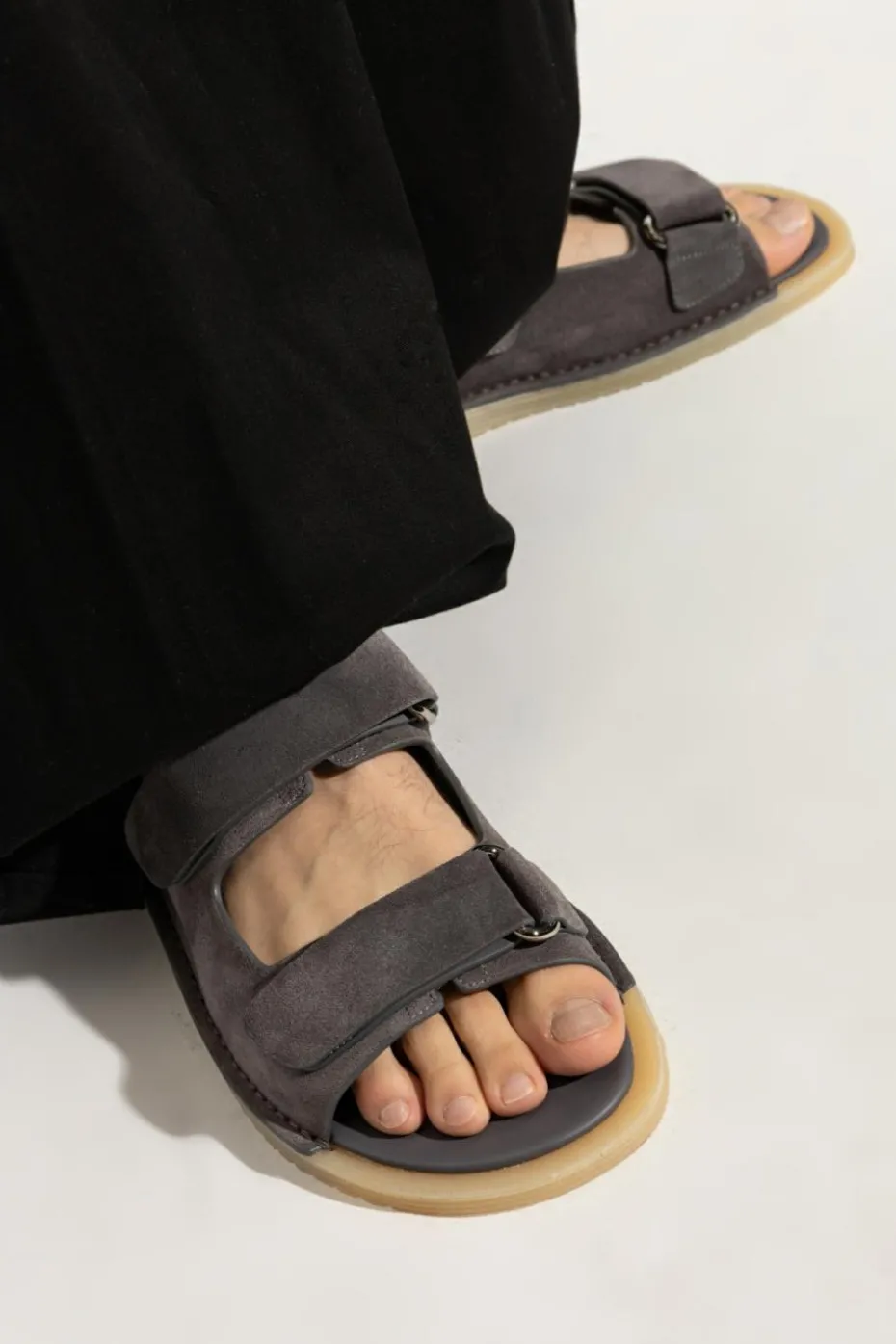 Dolce & Gabbana GREY Suede sandals