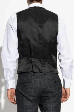 Dolce & Gabbana GREY Suit with wool trim