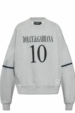 Dolce & Gabbana GREY Sweatshirt with logo