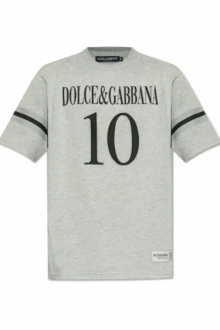 Dolce & Gabbana GREY T-shirt with print