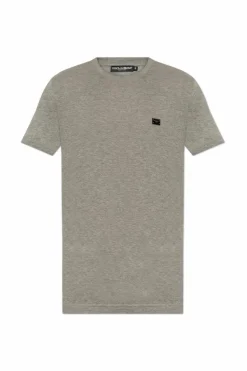 Dolce & Gabbana GREY T-shirt with logo