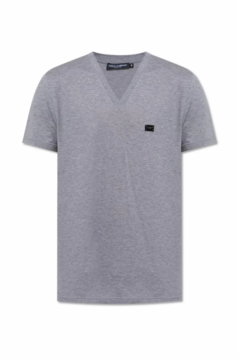 Dolce & Gabbana GREY V-neck T-shirt