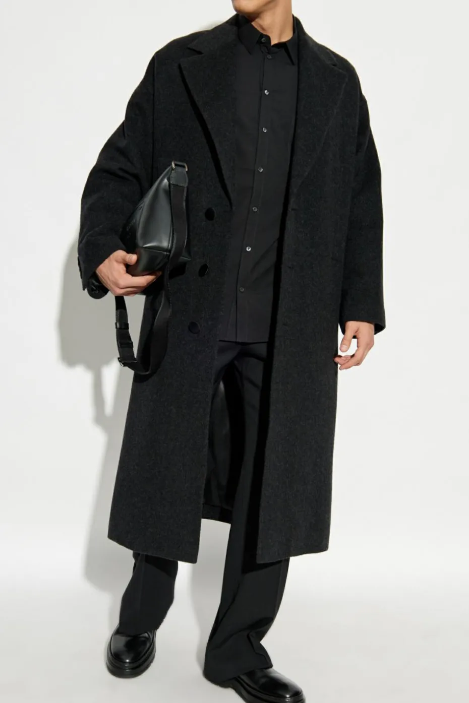 Dolce & Gabbana GREY Wool Coat