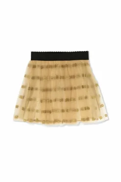 Dolce & Gabbana Kids beige Skirt with logo