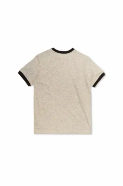 Dolce & Gabbana Kids beige T-shirt with logo