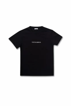 Dolce & Gabbana Kids BLACK Logo T-shirt