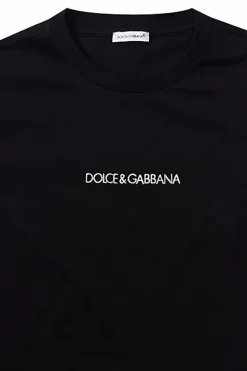 Dolce & Gabbana Kids BLACK Logo T-shirt
