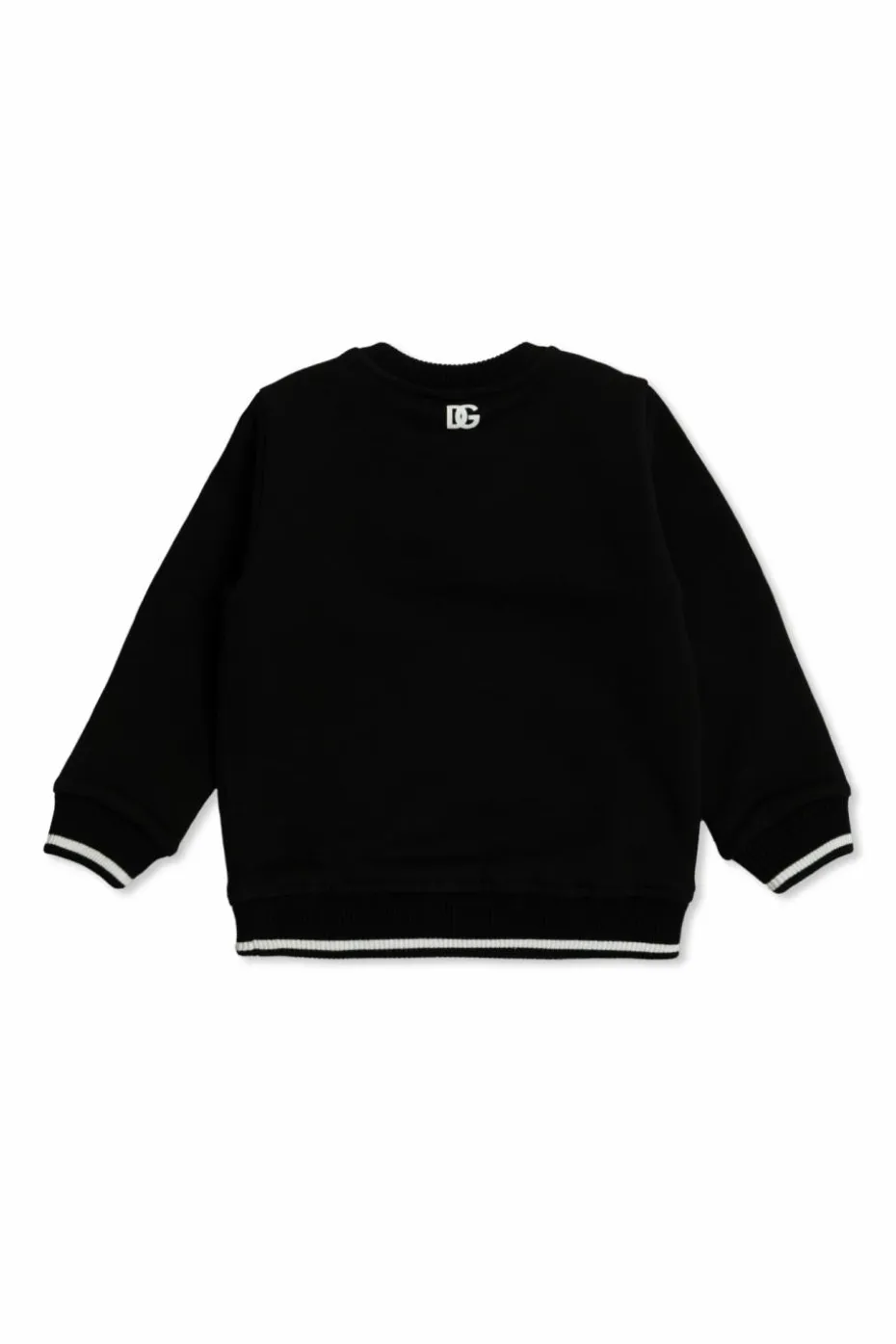 Dolce & Gabbana Kids BLACK Sweatshirt with logo