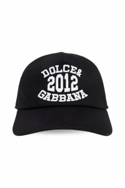 Dolce & Gabbana Kids BLACK Cap with logo