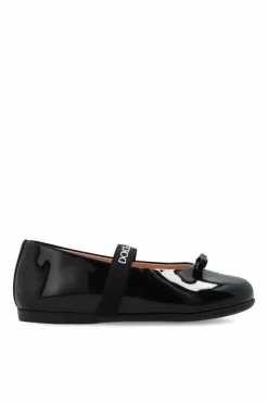 Dolce & Gabbana Kids BLACK Ballerinas with logo