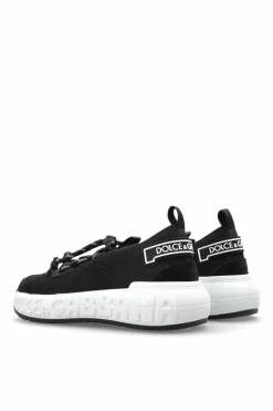 Dolce & Gabbana Kids BLACK Sports shoes with logo