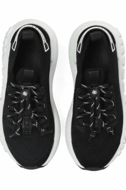 Dolce & Gabbana Kids BLACK Sports shoes with logo
