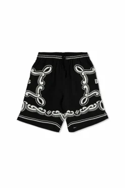 Dolce & Gabbana Kids BLACK Patterned Bermudas