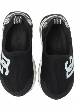 Dolce & Gabbana Kids BLACK Sneakers with logo