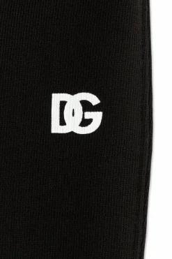Dolce & Gabbana Kids BLACK Sweatpants with logo