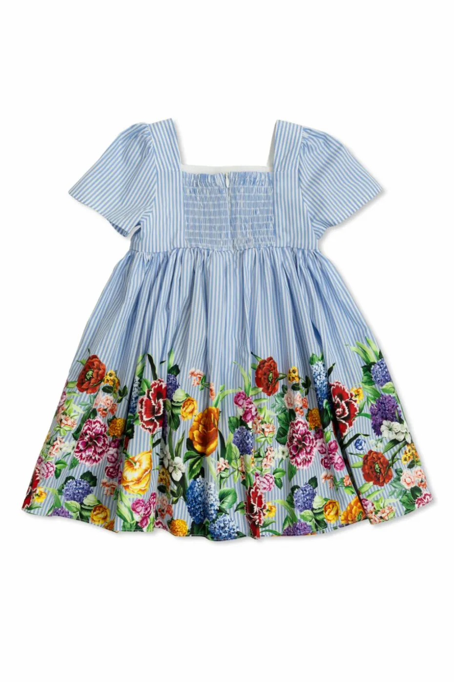 Dolce & Gabbana Kids BLUE Dress with floral motif