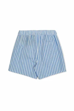 Dolce & Gabbana Kids BLUE Striped pattern shorts