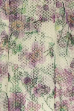 Dolce & Gabbana Kids cream Floral motif skirt
