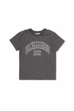 Dolce & Gabbana Kids GREY T-shirt with logo