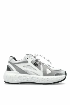 Dolce & Gabbana Kids GREY Sports shoes with logo
